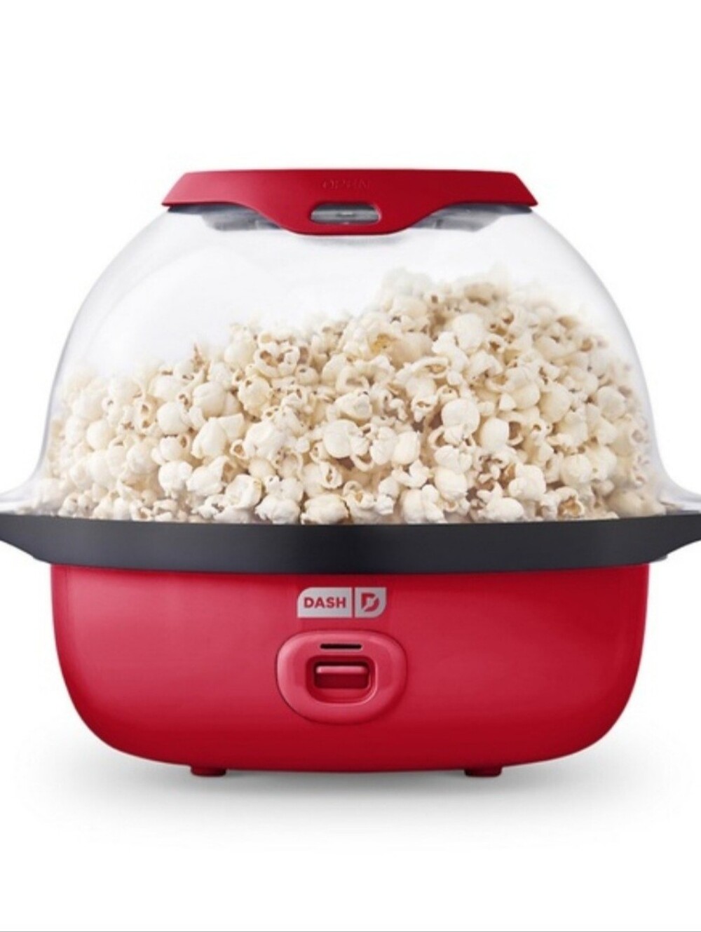 Dash SmartStor Stirring Popcorn Maker 3QT Red